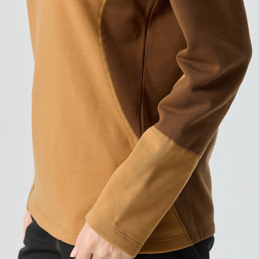 女款保暖拉鍊衫/透氣保暖(A1PS2524W中層衣/刷毛保暖/專業登山) 12