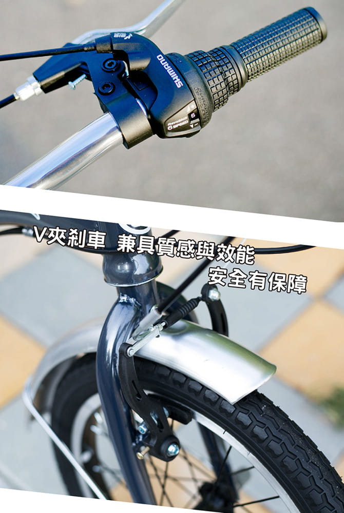 BIKEONE L1 SHIMANO 16吋6速摺疊兒童腳踏車 超輕便好攜好摺 節省空間 攜帶方便 3