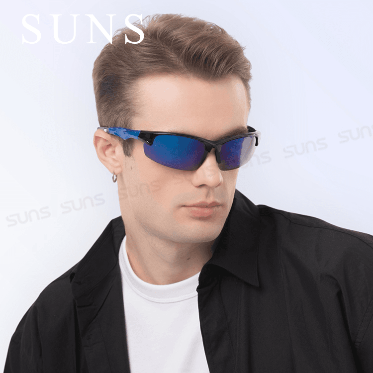 【suns】絢彩運動偏光墨鏡 路跑/單車/自行車 抗UV S249 1