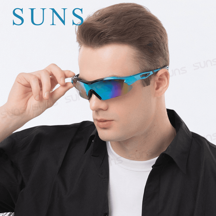 【suns】偏光運動太陽眼鏡 REVO電鍍 抗眩光抗UV/防霧排熱孔 (檢驗合格) 3