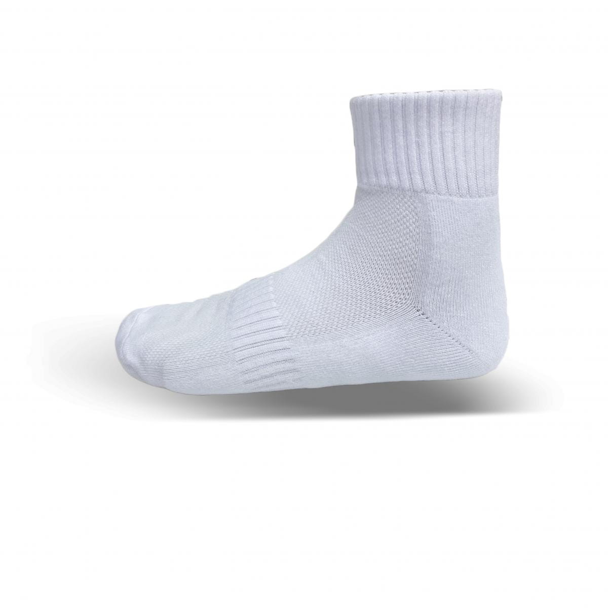 天然棉系列-毛巾厚底短襪(黑) 3