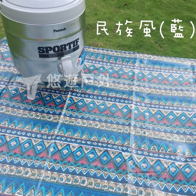 【Camp Plus】小文青防水彩色桌巾 悠遊戶外 6