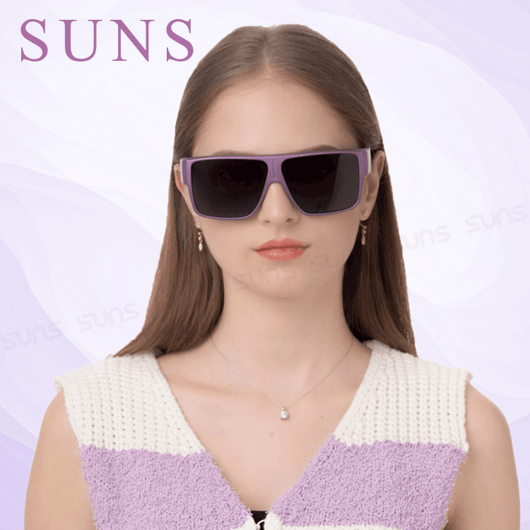 【suns】時尚特大框偏光墨鏡/套鏡 抗UV400 (可套鏡) N024 4