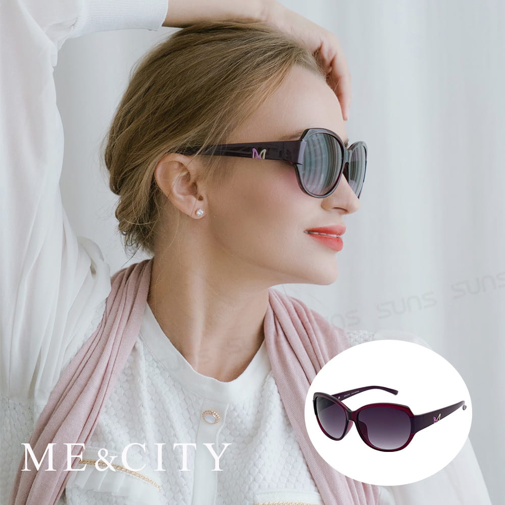 【ME&CITY】 歐美風格太陽眼鏡 抗UV (ME 1205 H05) 0