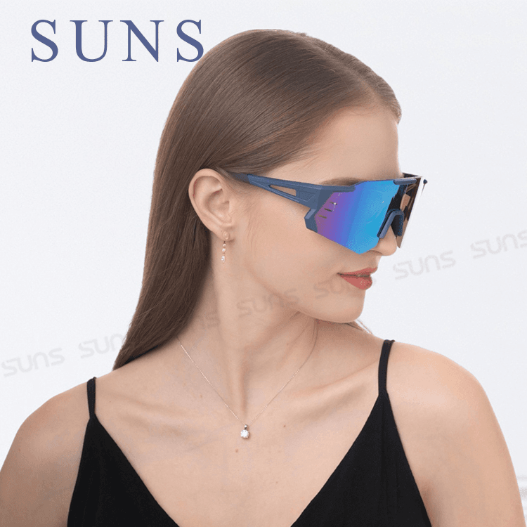 【suns】運動偏光太陽眼鏡 含內視鏡 Polarized頂級REVO電鍍 抗UV400 S930 8
