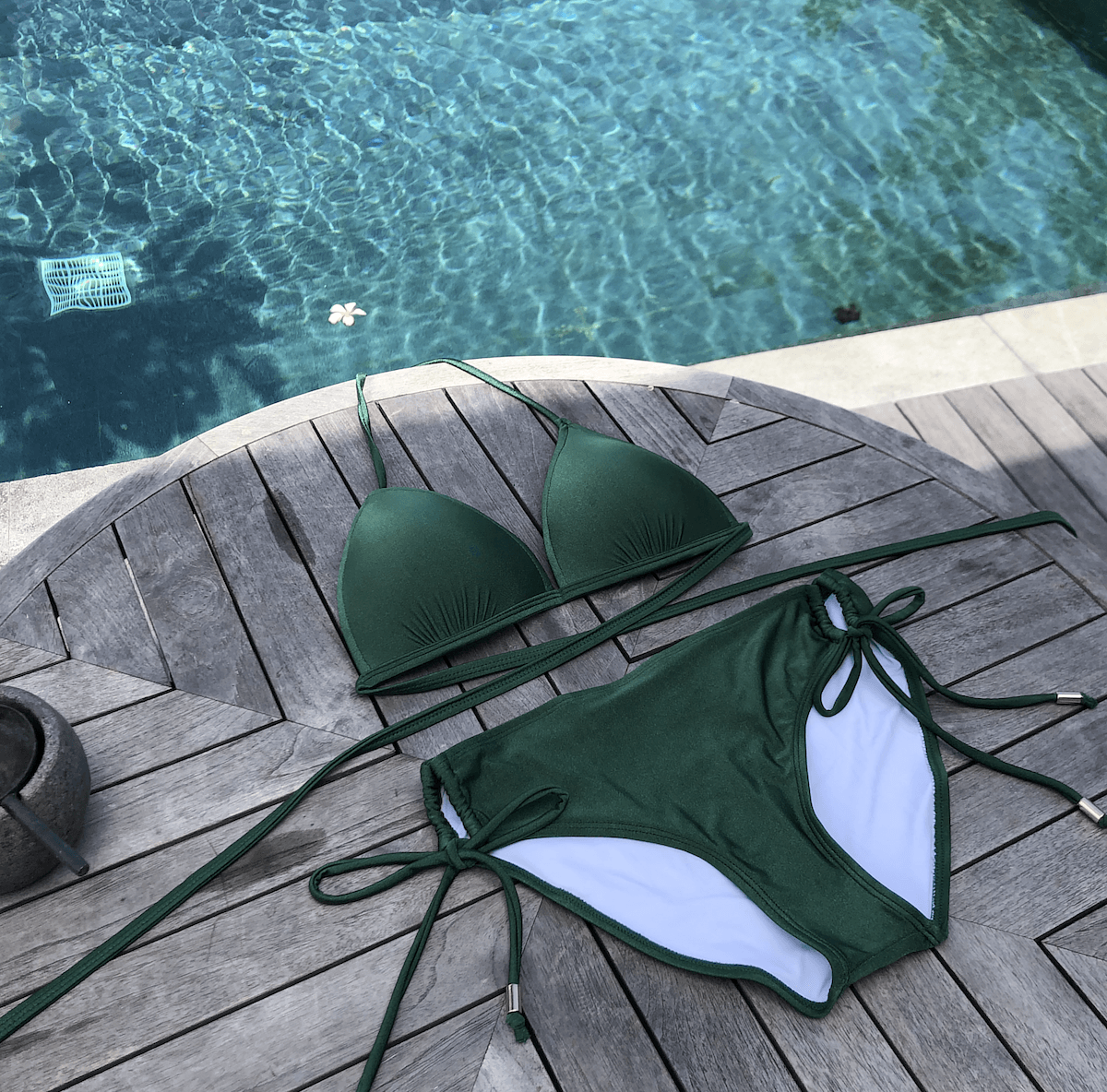 【SeasonsBikini】美胸美臀比基尼綁帶【泳褲】-顯白綠 7