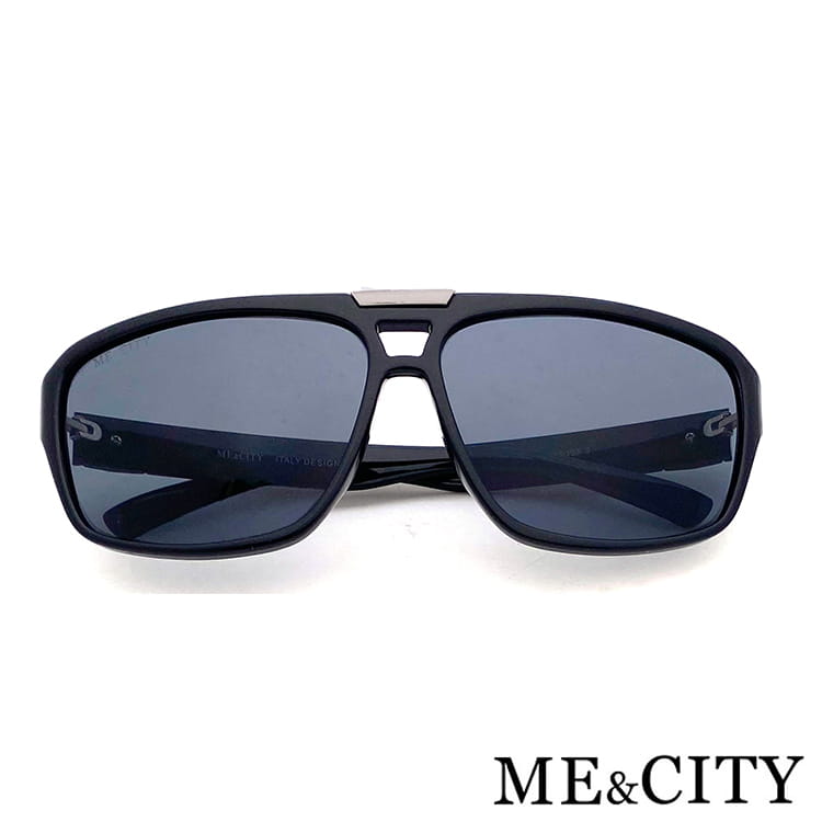 【ME&CITY】 復古紳士飛官框太陽眼鏡 抗UV400 (ME 1105 L01) 1