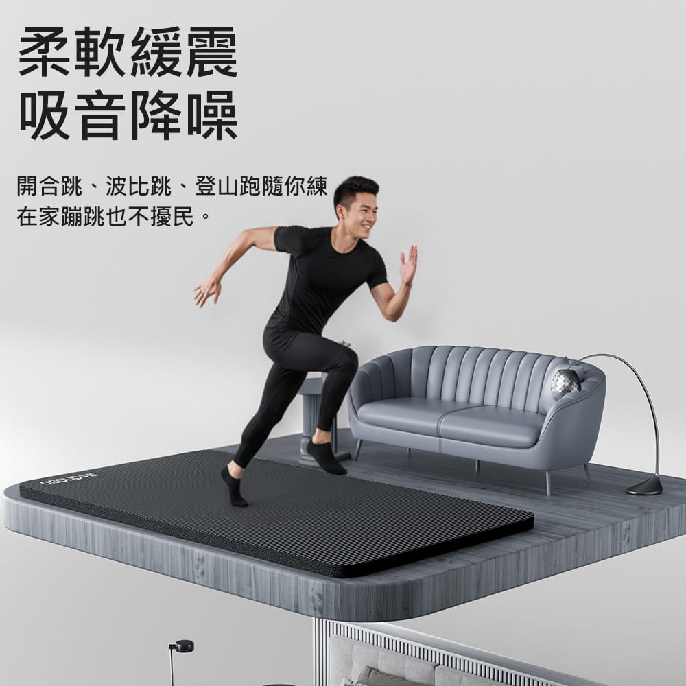 【X-BIKE】NBR款15MM厚200x90CM瑜珈墊(贈綁帶、背袋、皮拉提斯球)N209015B 8