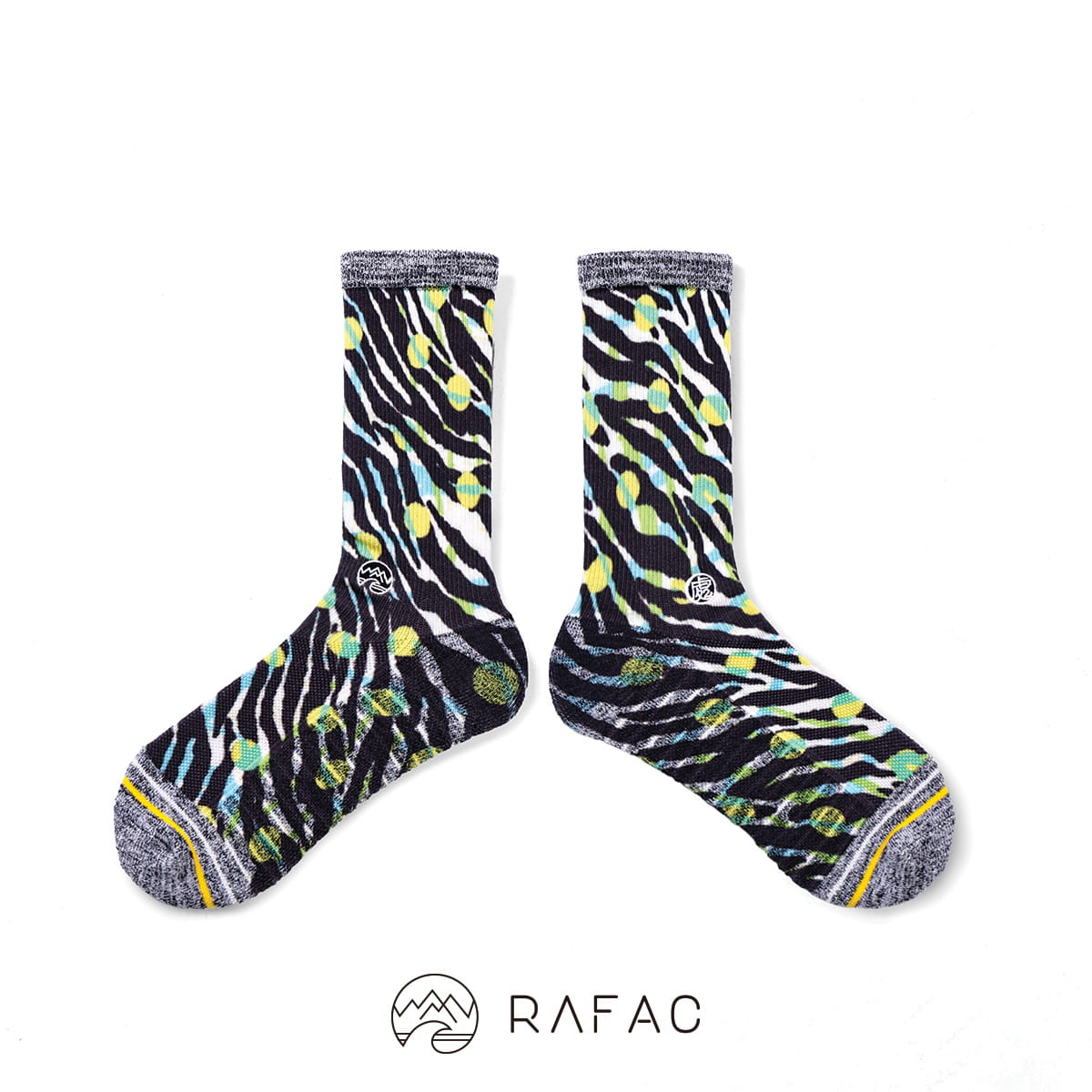 【RAFAC】戶外機能動動襪 - 處處花版聯名 - 斑點 斑點 0
