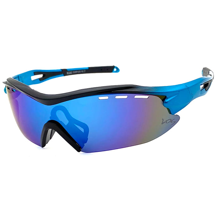 【suns】偏光運動太陽眼鏡 REVO電鍍 防霧排熱孔 (黑藍框/REVO藍) 6