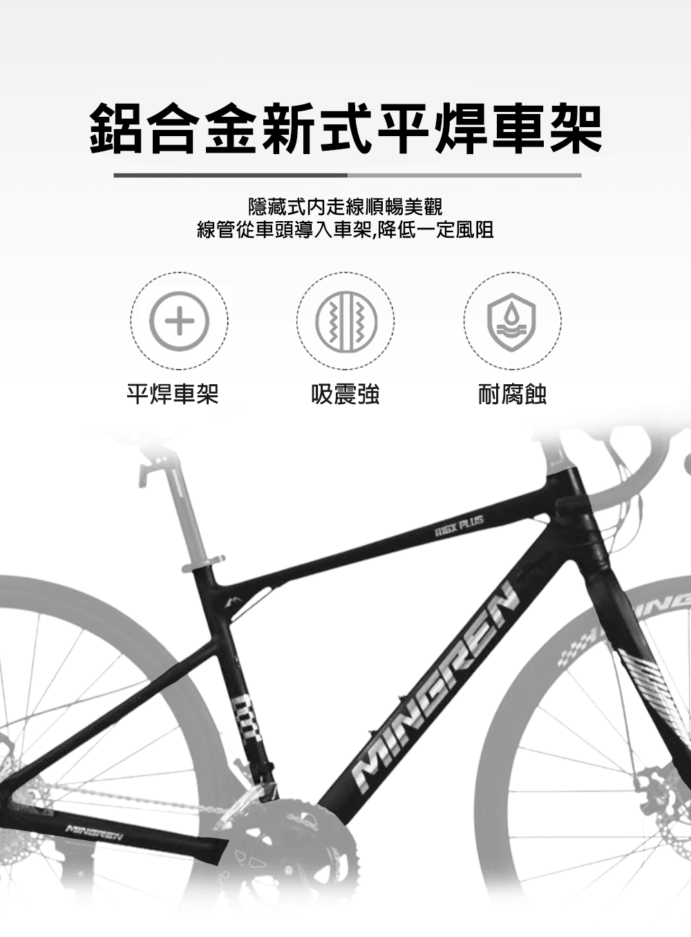 BIKEONE R16 PRO 鋁合金彎把碟煞16速甩把公路車L-TWOO R3套件煞變合一 3