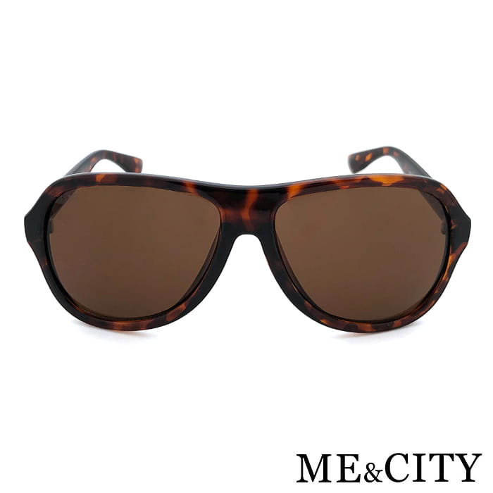 【ME&CITY】 簡約騎士時尚太陽眼鏡 抗UV (ME 110001 J520) 3