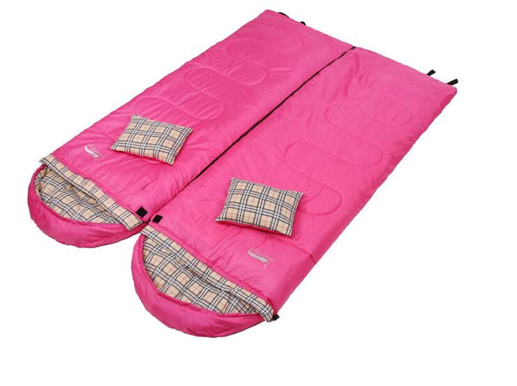 野營戶外睡袋 露營雙人情侶睡袋 成人野營午休睡袋加厚 1