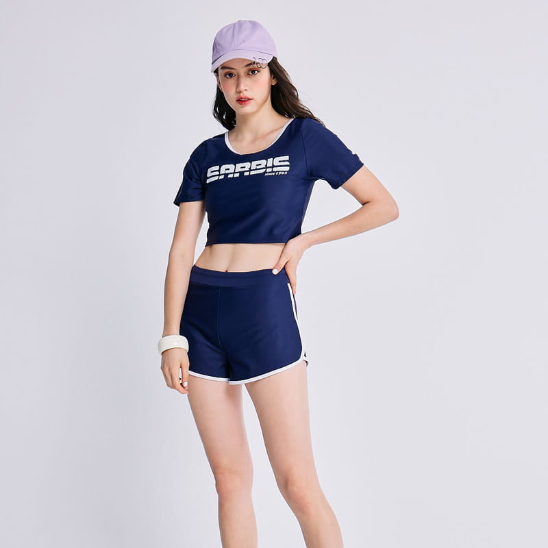 【莫妮娜】MIT 少女二件式泳裝 設計款 3