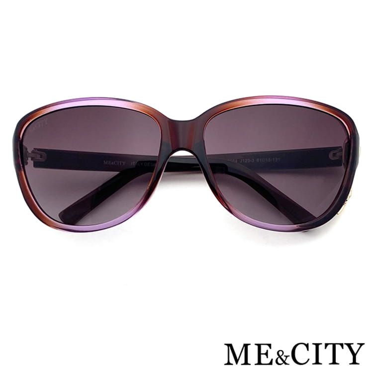 【ME&CITY】 甜美心型鑲鑽太陽眼鏡 抗UV (ME 120064 J123) 8
