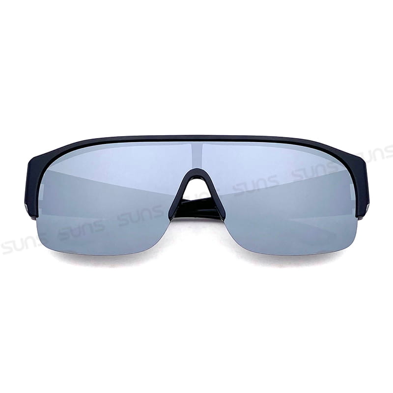 【suns】大框墨鏡 白水銀偏光太陽眼鏡 抗UV400 (可套鏡) 1