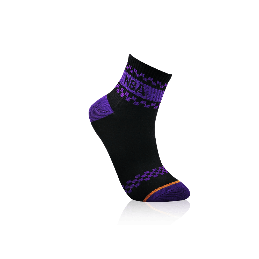 【NBA】襪子 平版襪 短襪 經典緹花短襪 4
