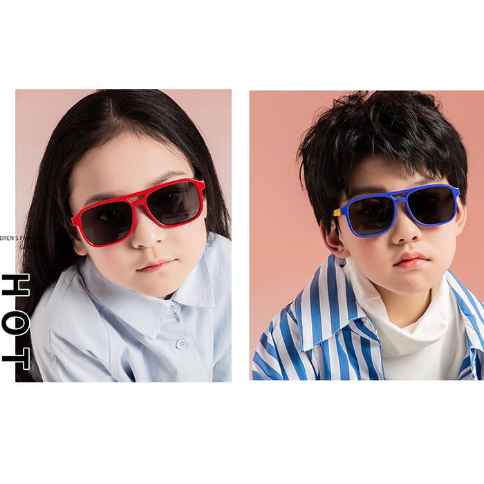 【suns】兒童偏光墨鏡 飛行員造型 抗UV (可扭鏡腳 鑑驗合格) 6