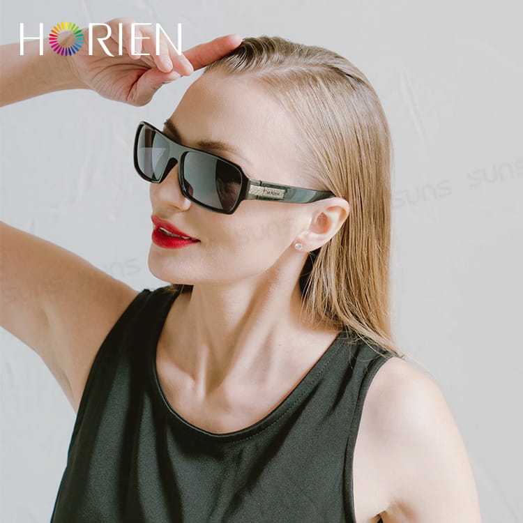 【HORIEN】海儷恩 時尚方框偏光太陽眼鏡 抗UV (HN 1105 L01) 2