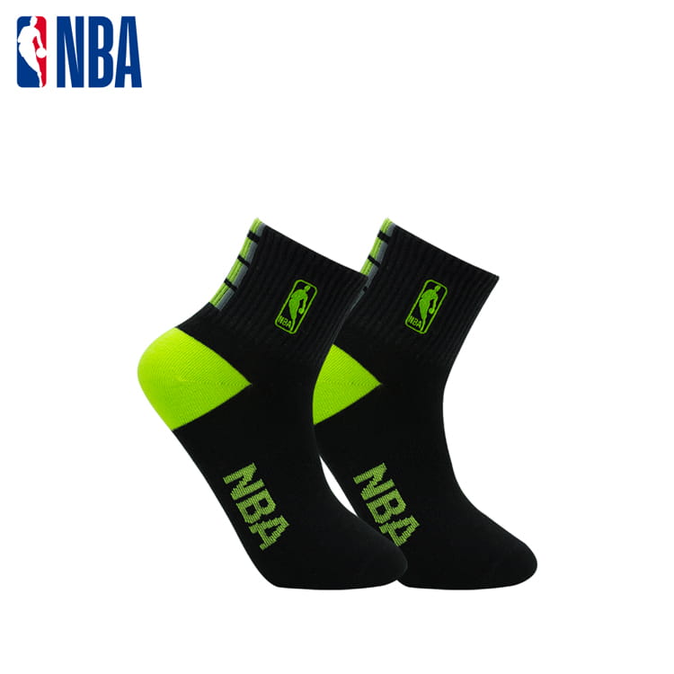 【NBA】襪子 平版襪 短襪 時尚經典刺繡短襪 2