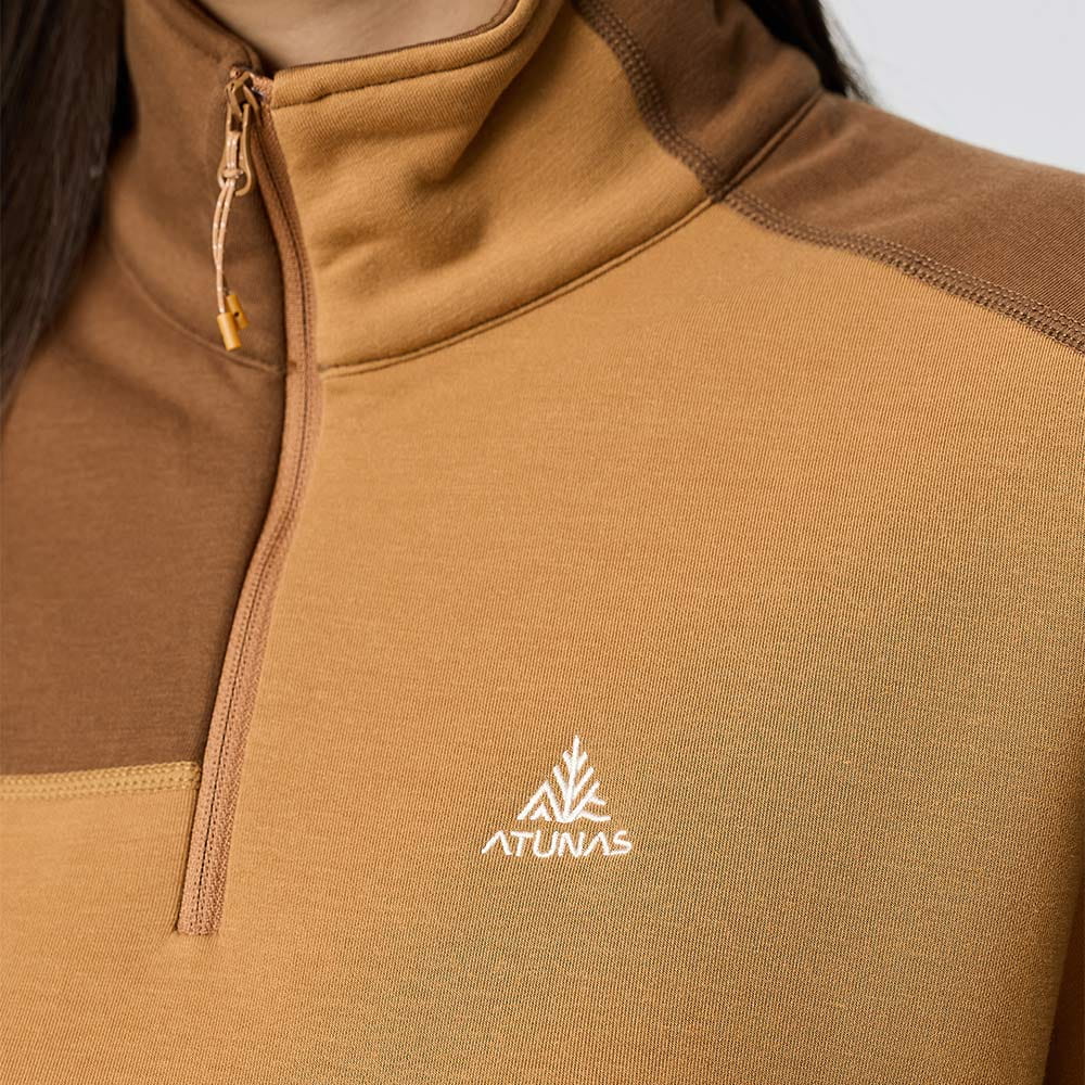 女款保暖拉鍊衫/透氣保暖(A1PS2524W中層衣/刷毛保暖/專業登山) 11