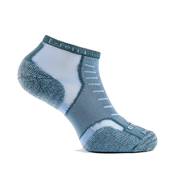 美國THORLOS-EXPERIA雪豹超短筒運動襪-跑步襪-灰藍XCCU162 0