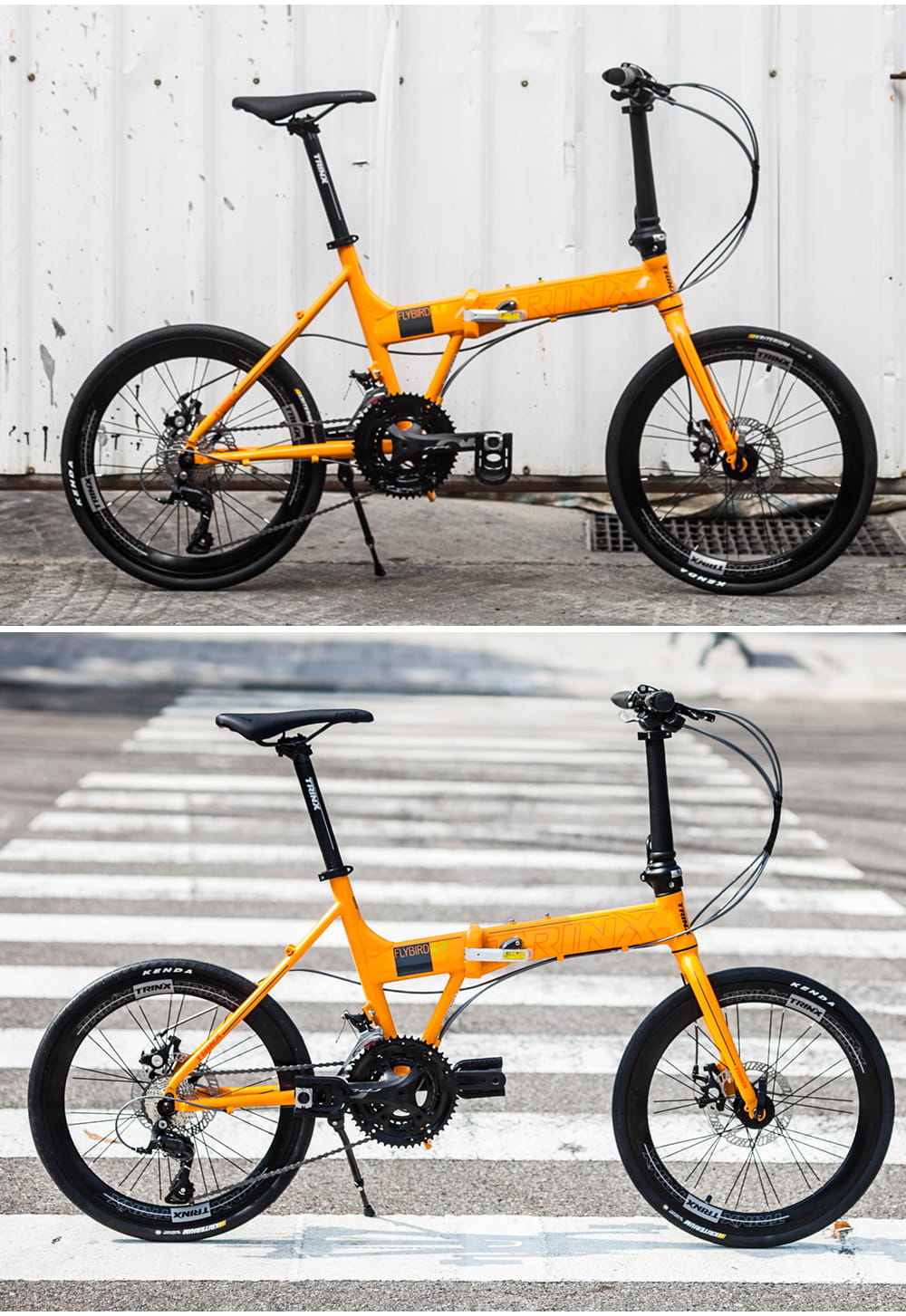 BIKEDNA FLYBIRD3.0 鋁合金碟煞折疊車,搭載日本SHIMAN27速SORA套件 16