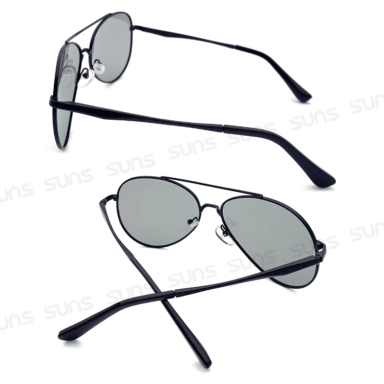 【suns】UV400智能感光變色偏光太陽眼鏡 飛行員墨鏡 抗UV 【19521】 6