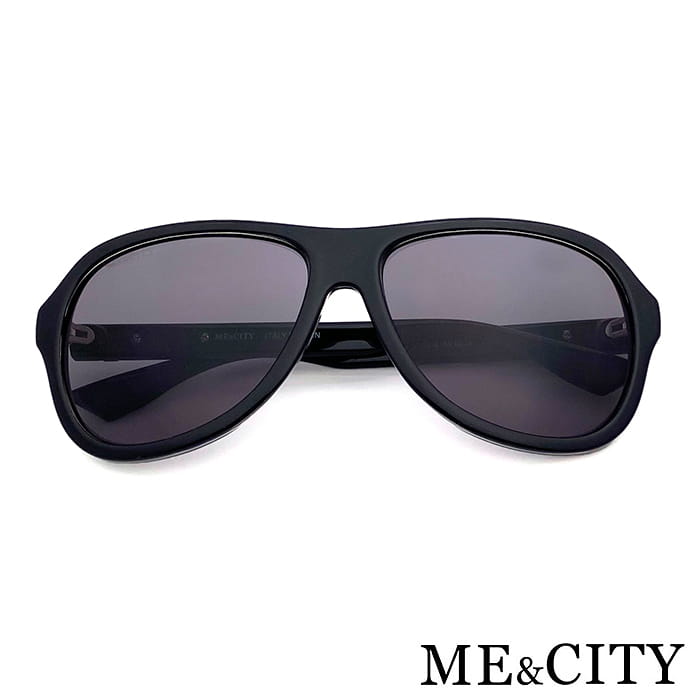 【ME&CITY】 簡約騎士時尚太陽眼鏡 抗UV (ME 110001 L100) 2