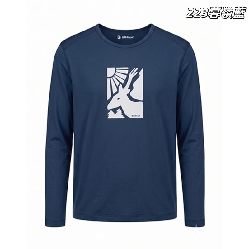 登山屋【WILDLAND 】荒野男輕量鍺纖維圖騰衫W2632 (四色) 1
