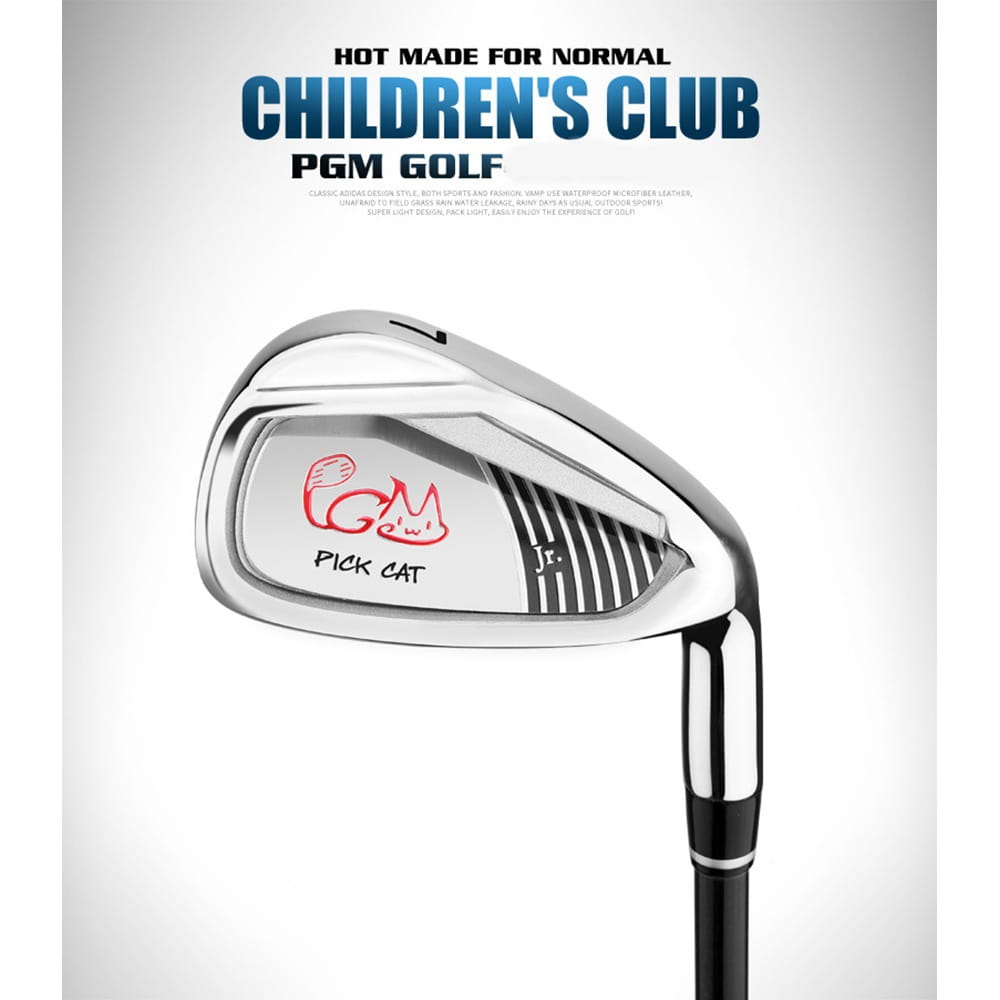 【CAIYI 凱溢】PGM 7號鐵桿 碳鋼桿 鋅合金頭 初級揮桿訓練9~12 age 9