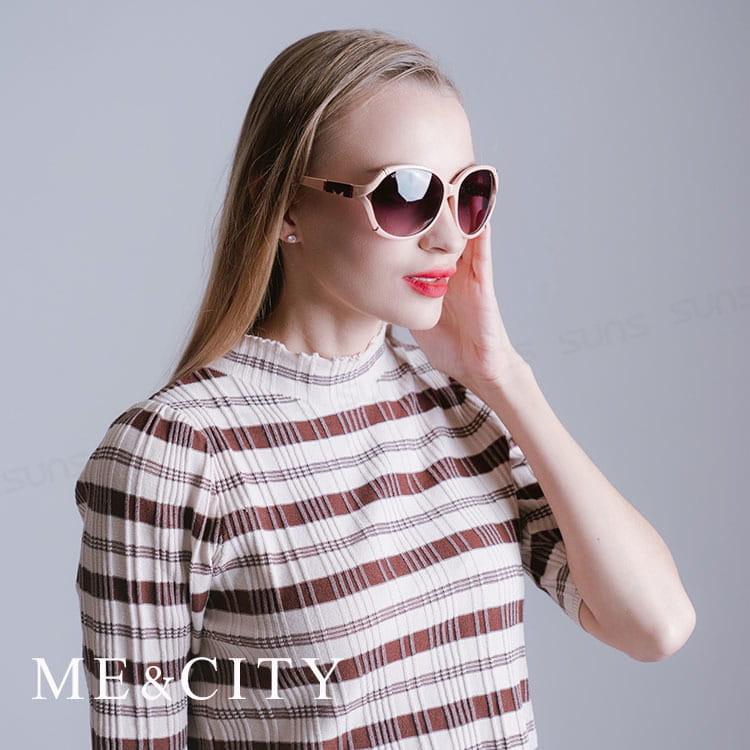 【ME&CITY】 歐美時尚簡約太陽眼鏡 UV (ME 1204 J08) 3