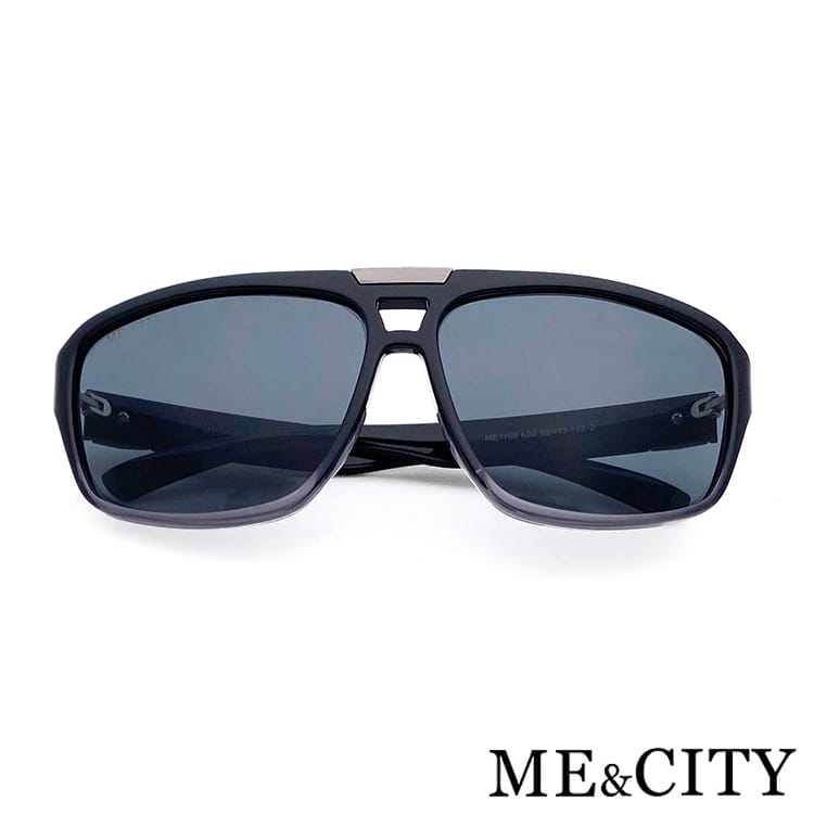 【ME&CITY】 復古紳士飛官框太陽眼鏡 抗UV400 (ME 1105 L03) 1