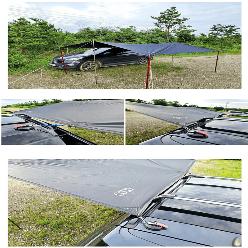 露營強力吸盤多功能車用強力吸盤車頂吸盤車邊帳吸盤車宿車露汽車吸盤超級吸盤車邊帳利器 運動市集mysport