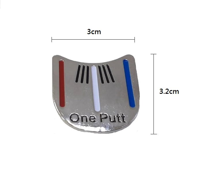 Golf高爾夫金屬瞄准線帽夾 三線瞄準球標 (款式隨機出貨)【GF01005】 9