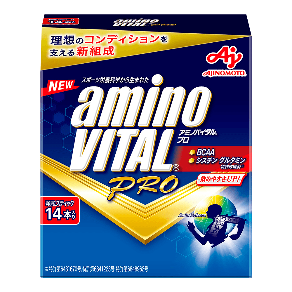 日本味之素aminoVITAL® PRO 專業級胺基酸 4.4gx14小包 0