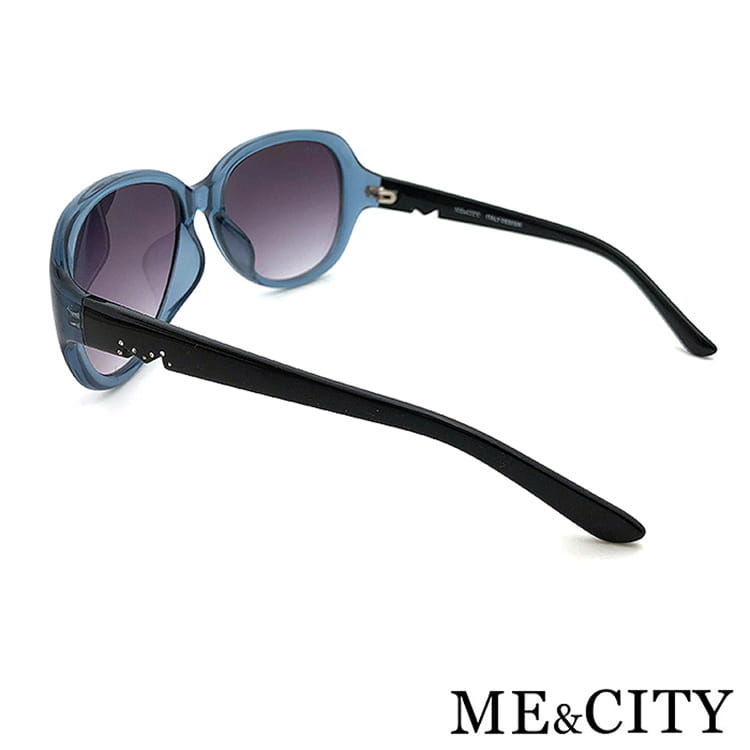 【ME&CITY】 歐美精緻M字母鑲鑽太陽眼鏡 抗UV (ME 1215 F01) 13