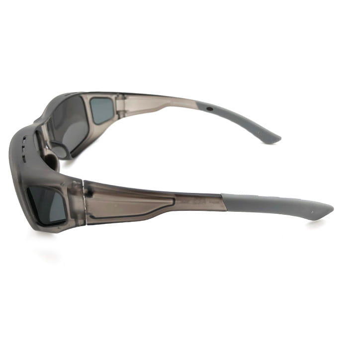 【suns】MIT運動偏光太陽眼鏡  透框白水銀 抗UV400 (可套鏡) 7