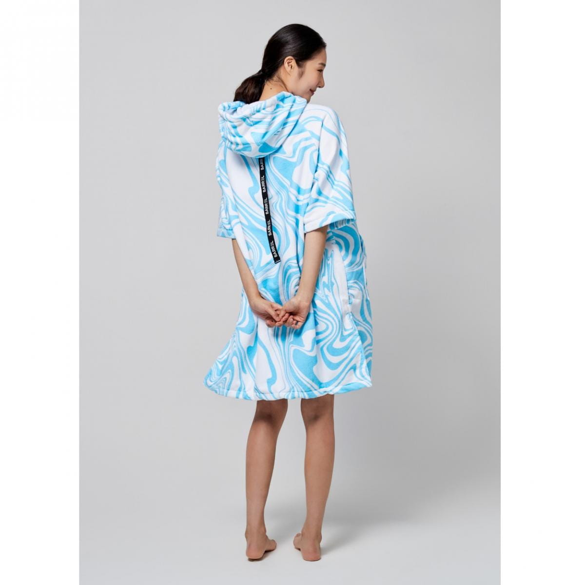 【BARREL】海洋系列毛巾衣 #MARBLE BLUE 5