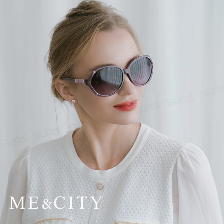 【ME&CITY】 歐美時尚簡約太陽眼鏡 UV (ME 1204 H02) 4
