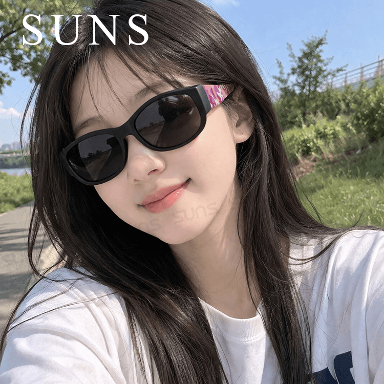 【suns】MIT偏光太陽眼鏡 迷彩粉 抗UV400 (可套鏡) 1