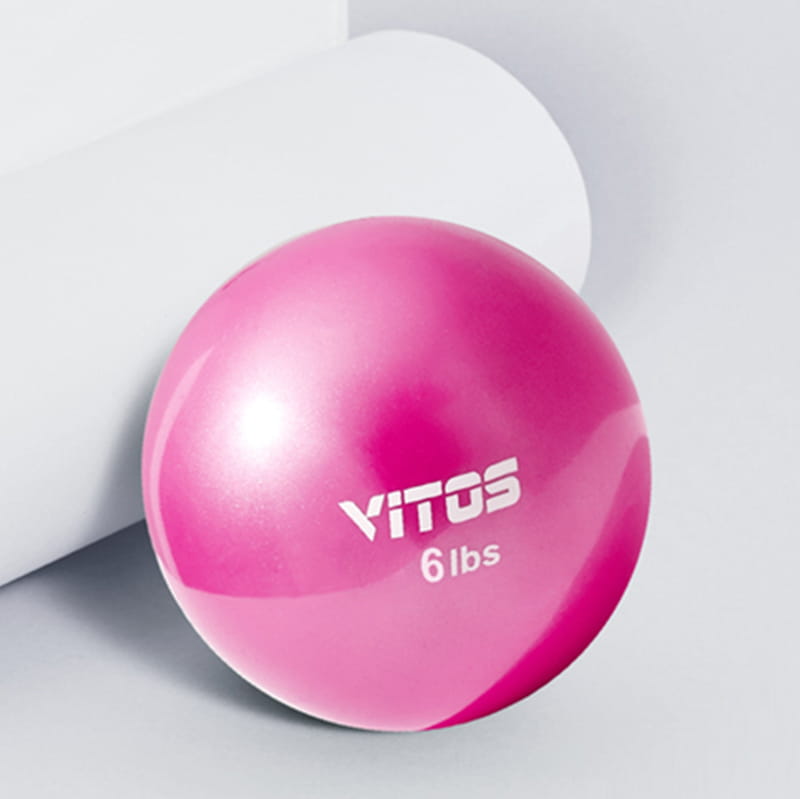 【Vitos】 馬甲球 瑜伽重力球 2磅 6