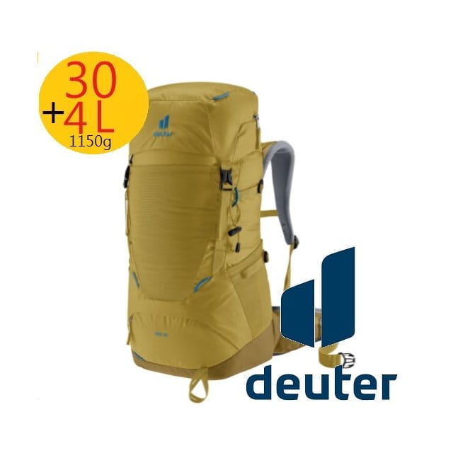 (登山屋) deuter 德國FOX拔熱30+4L登山背包3611122薑黃 0