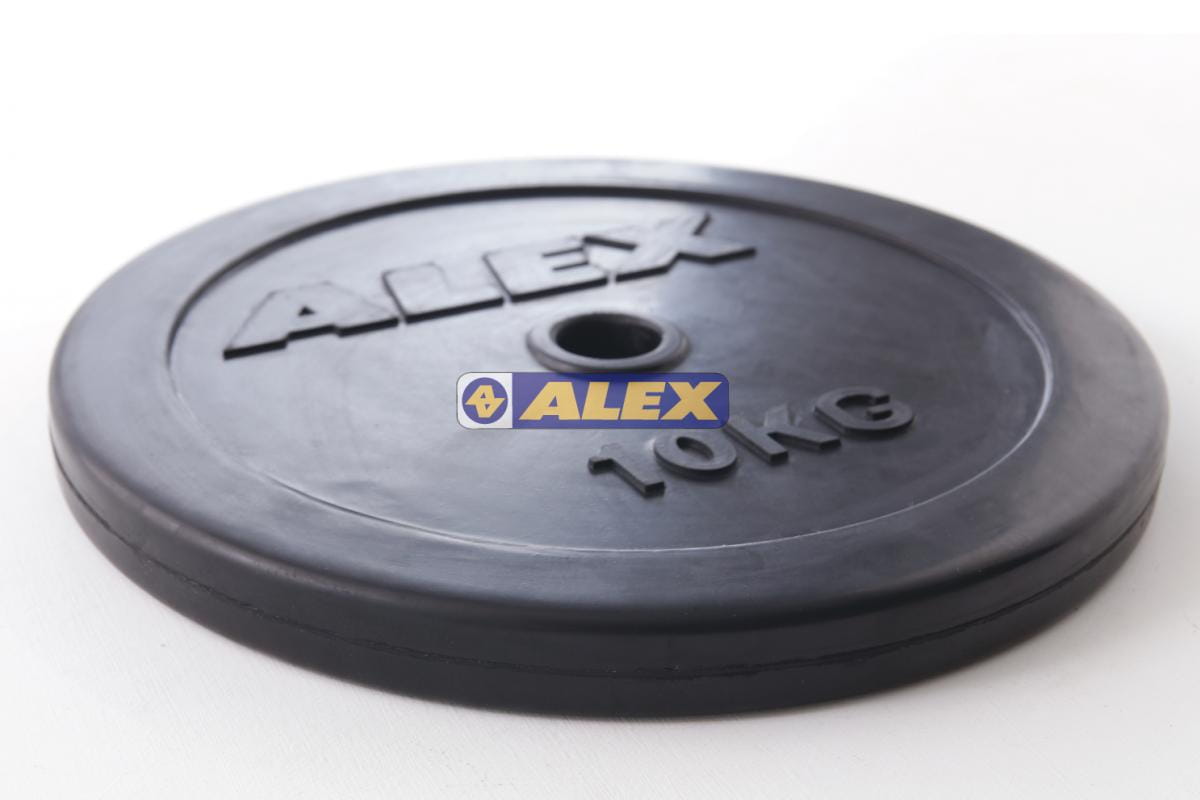 【ALEX】重訓包膠槓片(對)/20公斤 1