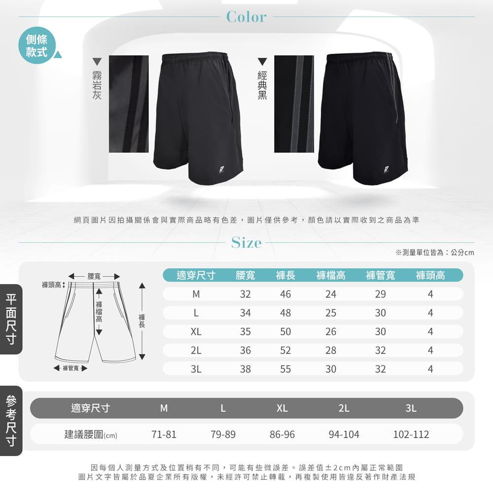 【GIAT】台灣製極輕量排汗運動短褲(男側條款) 11