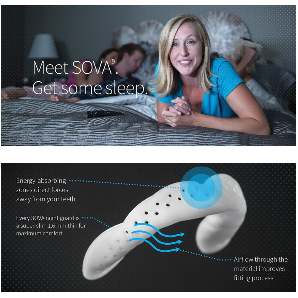 【SOVA】 AERO 專業防磨牙牙套 ◆ 美國製 護牙套 睡眠 夜間防護 夜間磨牙 護齒 咬合板 成人 2