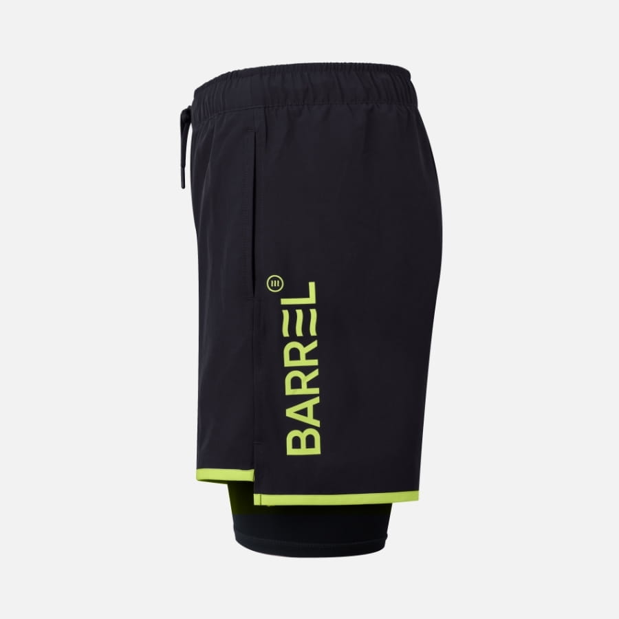 【BARREL】悠閒男款兩件式海灘褲 #BLACK 4