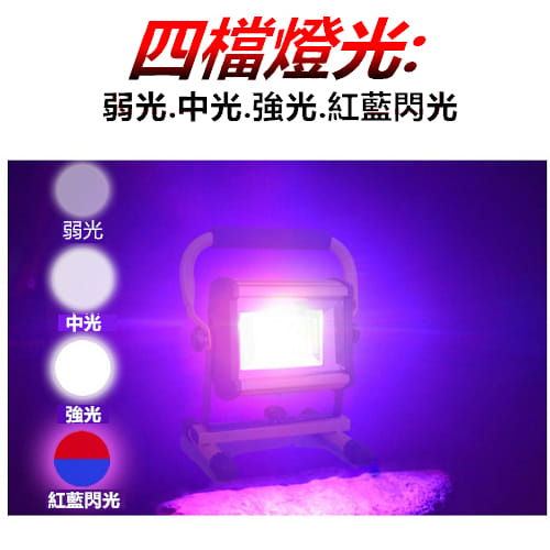 【TX】特林100顆 LED太陽王三色燈光強亮探照燈/工作燈(SL-101) 1