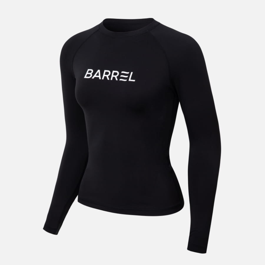 【BARREL】女款素色防曬衣 #BLACK 5