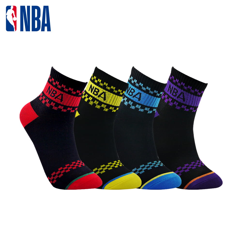 【NBA】襪子 平版襪 短襪 經典緹花短襪 0